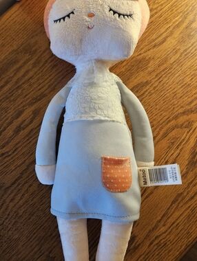 Metoo Angela Bunny Rabbit Ears Plush Doll Adorable 13"